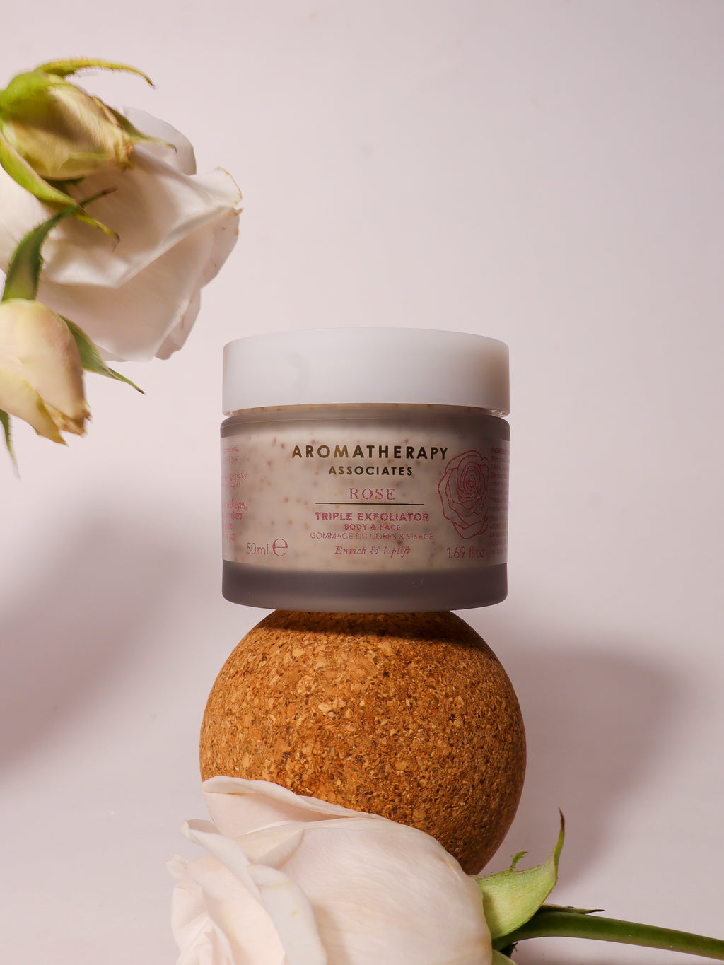 Aromatherapy Associates Rose Triple Exfoliator - Face & Body
