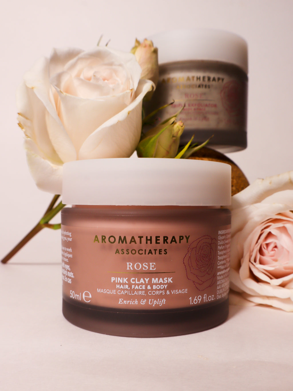 Aromatherapy Associates Rose Pink Clay Mask - Hair, Face & Body