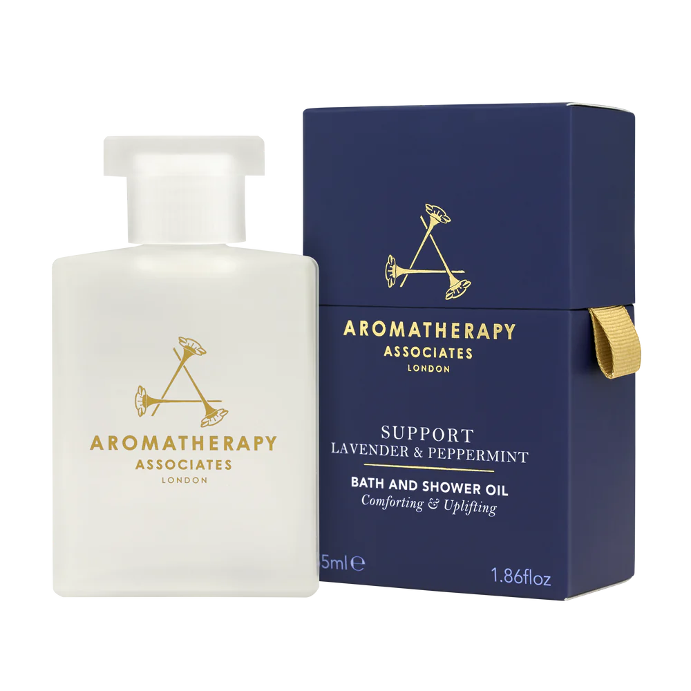 Support Lavender & Peppermint Bath & Shower Oil