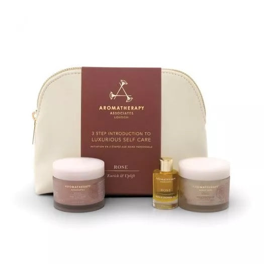 Aromatherapy Associates Rose 3-Step Intro To Self Care Kit